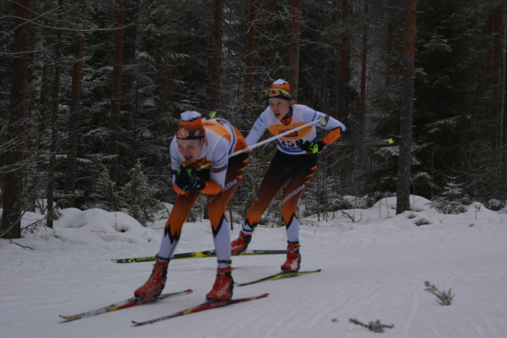 Nuorten SM-hiihdot kilpailtiin Äänekoskella